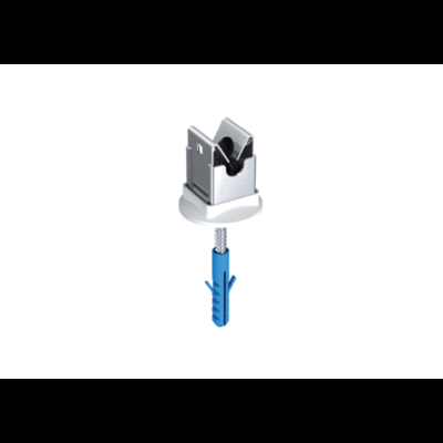 Art. 111 031_Niro-Clip, tip A, sa rozetom, vijkom i tiplom, vodič Ø 8mm, Inox V2A